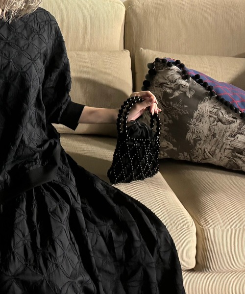 AS KNOW AS plus（アズノゥアズプラス）の「2WAYパールミニショルダーバッグ　【2024SS / ZOZOTOWN限定アイテム】（ショルダーバッグ・レディース・アイボリー/ブラック・FREE）」の15枚目の写真