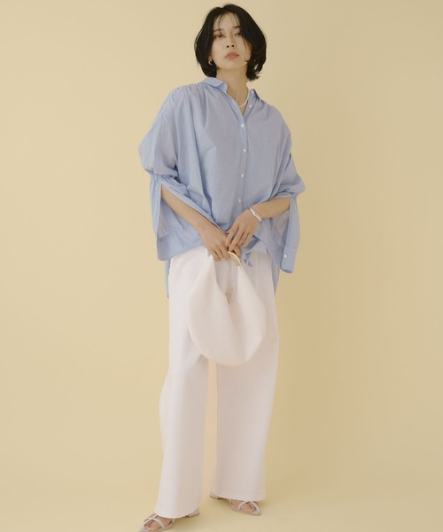 LE VERNIS（ル・ベルニ）の「BARNYARDSTORM / LE VERNIS ルベルニ / SCULPTURE S（トートバッグ・レディース・ベージュ/ブラック/ホワイト・FREE）」の7枚目の写真