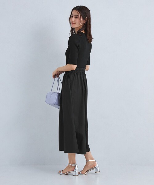 【完全未使用・タグ付き】green label relaxingワンピース セール】［size SHORT/TALLあり］シンプルリフトワンピース -UV