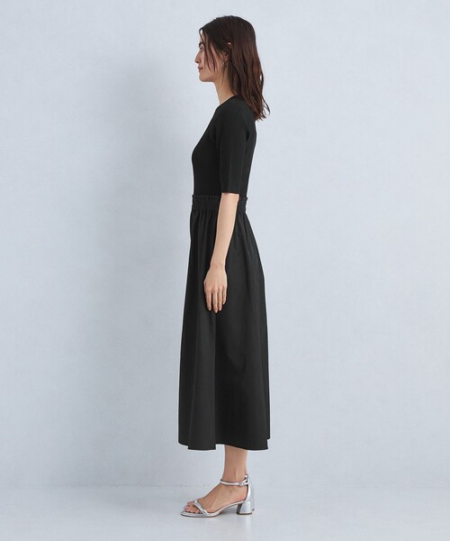 【ゆか様】green label relaxing ドレス ワンピース 黒 green label relaxing（グリーンレーベルリラクシング）の