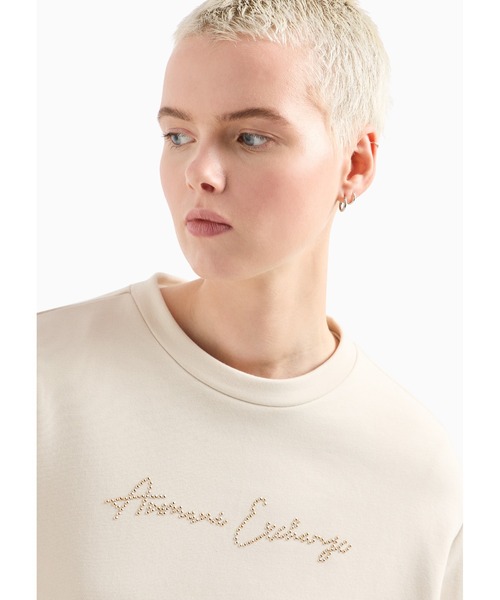 A/X Armani Exchange★シグネチャーロゴ スウェット 送関込 セール】【A|X アルマーニ エクスチェンジ】シグネチャーロゴ