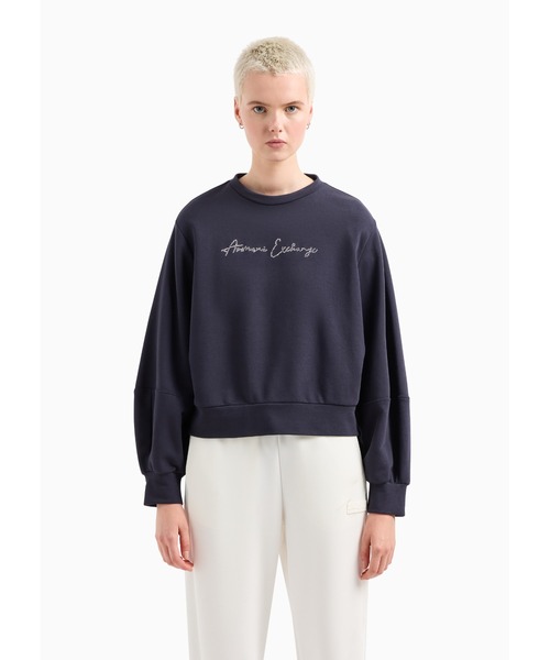 A/X Armani Exchange★シグネチャーロゴ スウェット 送関込 セール】【A|X アルマーニ エクスチェンジ】シグネチャーロゴ