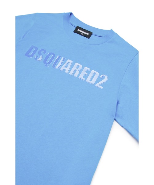 DSQUARED Tシャツ・カットソー 青等 2009225Y0041 DSQUARED2（ディースクエアード）の「キッズ Tシャツ DSQUARED2