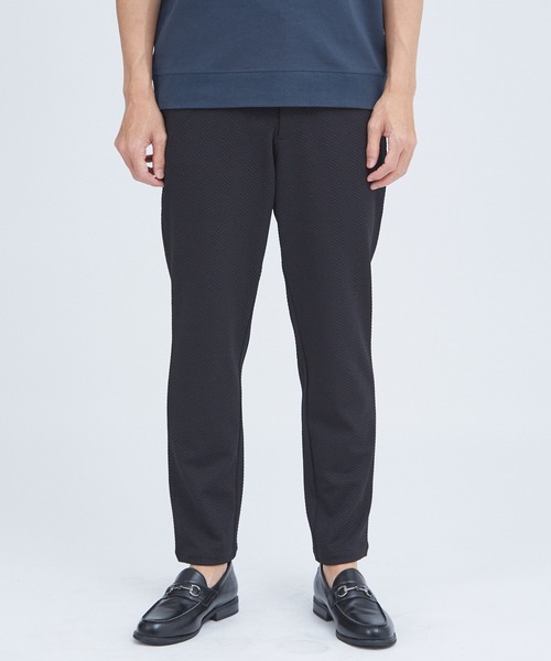 ABAHOUSE GRAY（アバハウスグレイ）の「【上下2点セット/セットアップ対応】フクレジャガード へリンボーン セットアップ（セットアップ・メンズ・ネイビー/モカ/ブラック/グレイッシュベージュ・50/48/46）」の7枚目の写真