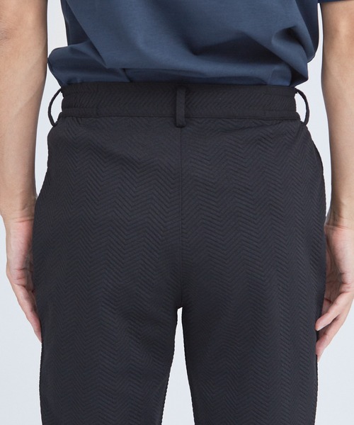 ABAHOUSE GRAY（アバハウスグレイ）の「【上下2点セット/セットアップ対応】フクレジャガード へリンボーン セットアップ（セットアップ・メンズ・ネイビー/モカ/ブラック/グレイッシュベージュ・50/48/46）」の10枚目の写真