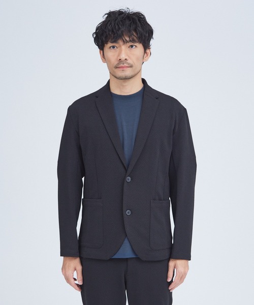 ABAHOUSE GRAY（アバハウスグレイ）の「【上下2点セット/セットアップ対応】フクレジャガード へリンボーン セットアップ（セットアップ・メンズ・ネイビー/モカ/ブラック/グレイッシュベージュ・50/48/46）」の16枚目の写真