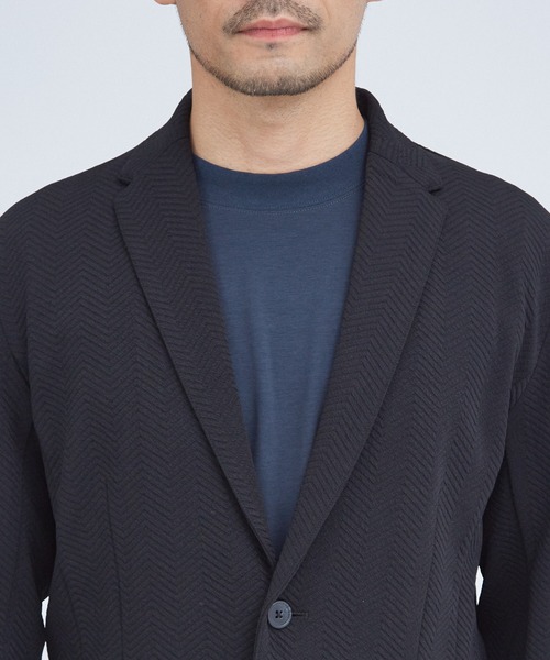 ABAHOUSE GRAY（アバハウスグレイ）の「【上下2点セット/セットアップ対応】フクレジャガード へリンボーン セットアップ（セットアップ・メンズ・ネイビー/モカ/ブラック/グレイッシュベージュ・50/48/46）」の19枚目の写真