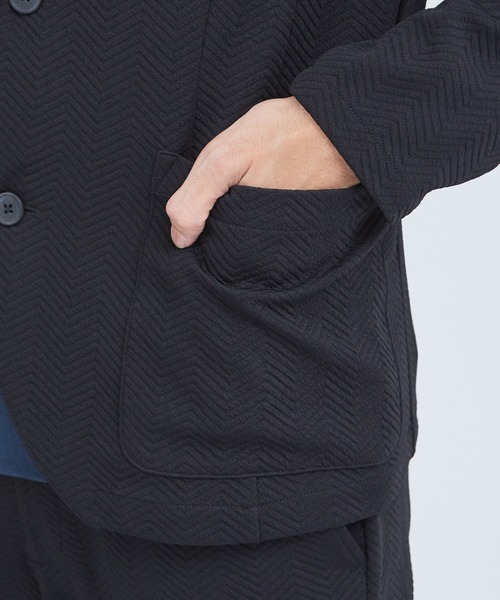 ABAHOUSE GRAY（アバハウスグレイ）の「【上下2点セット/セットアップ対応】フクレジャガード へリンボーン セットアップ（セットアップ・メンズ・ネイビー/モカ/ブラック/グレイッシュベージュ・50/48/46）」の22枚目の写真