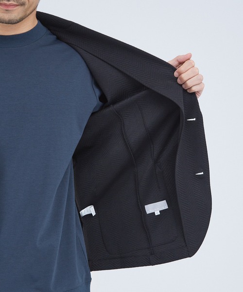 ABAHOUSE GRAY（アバハウスグレイ）の「【上下2点セット/セットアップ対応】フクレジャガード へリンボーン セットアップ（セットアップ・メンズ・ネイビー/モカ/ブラック/グレイッシュベージュ・50/48/46）」の20枚目の写真