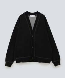 CONVERSE TOKYO（コンバーストウキョウ）の「BACK STAR★ PATCH DENIM SWEAT CARDIGAN（スウェット）」