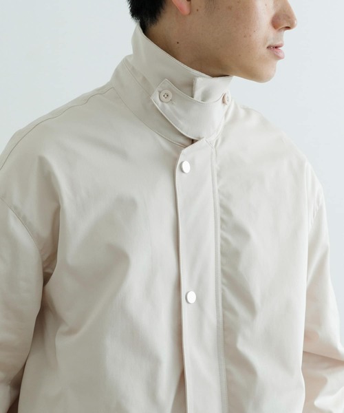 ITEMS URBANRESEARCH（アイテムズ アーバンリサーチ）の「ウォッシャブル ハンティングジャケット（カバーオール・メンズ・ブラック/オフホワイト・MEDIUM/LARGE）」の17枚目の写真