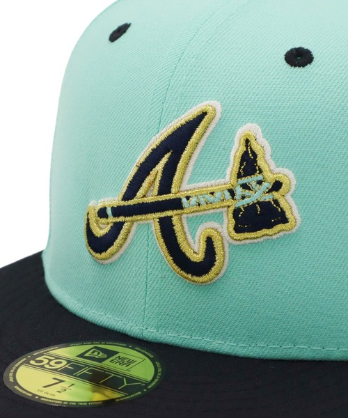 タイムセール！超美品！！緑色 59FIFTY キャップ スワロフスキー風ビーズ ニューエラ キャップ 59FIFTY ONSPOTZ別注（キャップ）｜NEW ERA