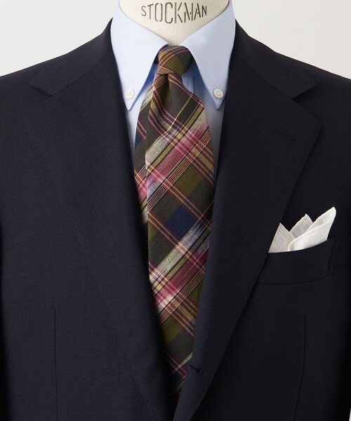 Camoshita united arrows シルクツイード ネクタイ Camoshita United