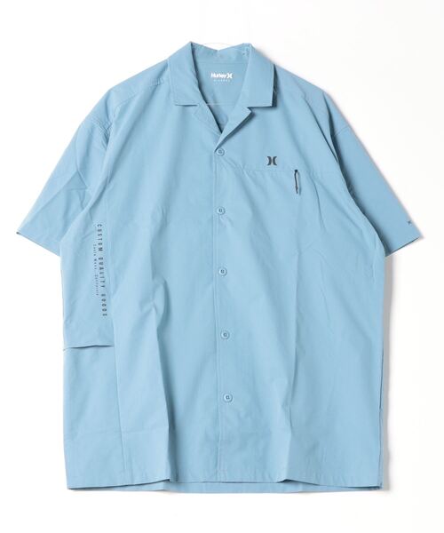 Hurley (ハーレー)の「【Hurley:ハーレー】M PHNTM WOVEN OVRSZD SHIRTS 水陸両用シャツ ファントム バックプリント(シャツ/ブラウス・メンズ・ブルー/ブラック・LARGE/MEDIUM/SMALL/X-LARGE)」の5枚目の写真