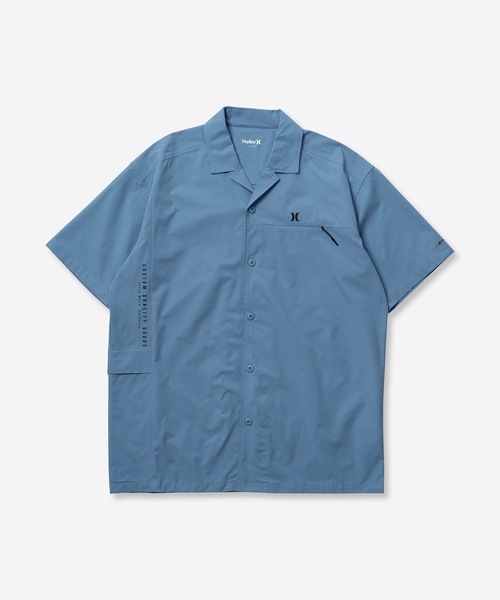 Hurley (ハーレー)の「【Hurley:ハーレー】M PHNTM WOVEN OVRSZD SHIRTS 水陸両用シャツ ファントム バックプリント(シャツ/ブラウス・メンズ・ブルー/ブラック・LARGE/MEDIUM/SMALL/X-LARGE)」の11枚目の写真
