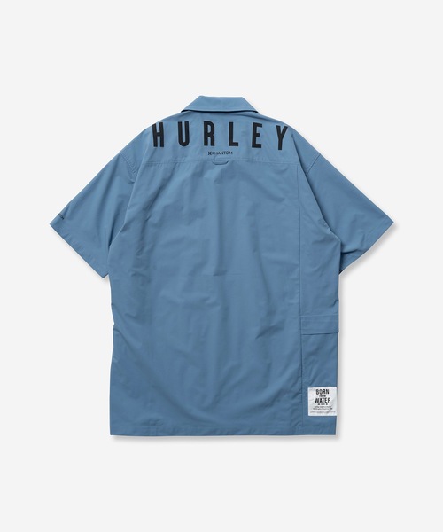 Hurley (ハーレー)の「【Hurley:ハーレー】M PHNTM WOVEN OVRSZD SHIRTS 水陸両用シャツ ファントム バックプリント(シャツ/ブラウス・メンズ・ブルー/ブラック・LARGE/MEDIUM/SMALL/X-LARGE)」の12枚目の写真