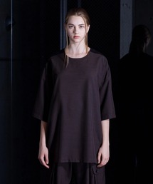 【VOAAOV】Summer Wool Like Short Sleeve Pullover
