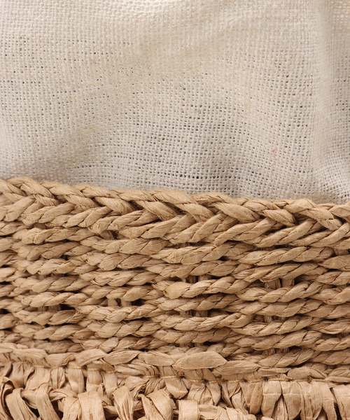 MIAN （ミアン）の「【MIAN/ミアン】ペーパーフリル2wayカゴBAG（ショルダーバッグ・レディース・アイボリー/ブラック・FREE）」の21枚目の写真