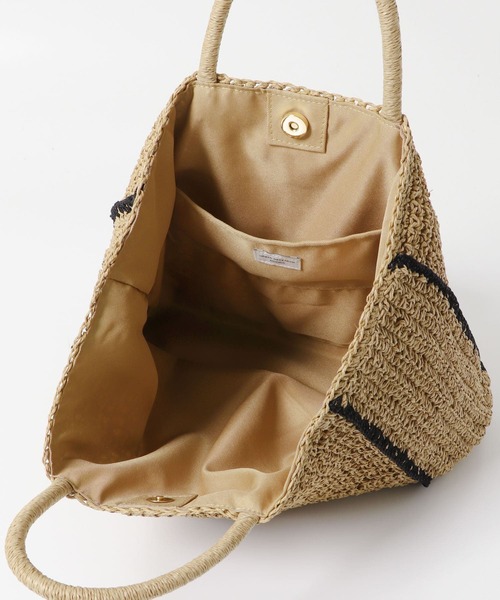 URBAN RESEARCH DOORS（アーバンリサーチドアーズ）の「ペーパートートバッグ（トートバッグ・レディース・ブラック/ベージュ・ONE）」の10枚目の写真