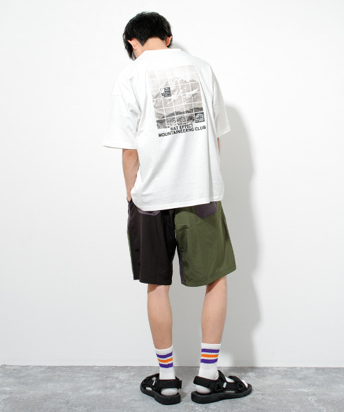 RAT EFFECT（ラットエフェクト）の「CLIMBING転写BIG Tシャツ（Tシャツ/カットソー・キッズ・ブラック/オフホワイト/ライトグレー/グレイッシュベージュ/ブラック系その他/カーキ・170/150/140/160/130）」の15枚目の写真