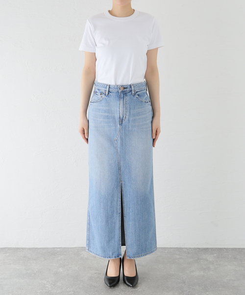 La TOTALITE(ラトータリテ)の「【RED CARD TOKYO/レッドカードトーキョー】Cameron(デニムスカート・レディース・ブルー・SMALL/MEDIUM)」の5枚目の写真