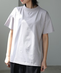 【素早く乾いてさらっと快適!UVカット(UPF50+)&速乾&接触冷感】DRYタッチモックネックTシャツ