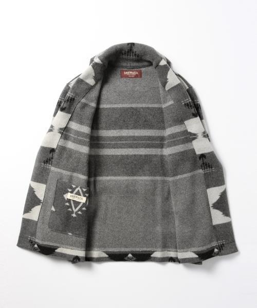 BRILLA per il gusto（ブリッラペルイルグースト）の「DREW&CO. / ネイティブ ベルテッドニット（ニット/セーター・メンズ・インディゴブルー/グレー・X-SMALL/SMALL/LARGE/MEDIUM）」の11枚目の写真