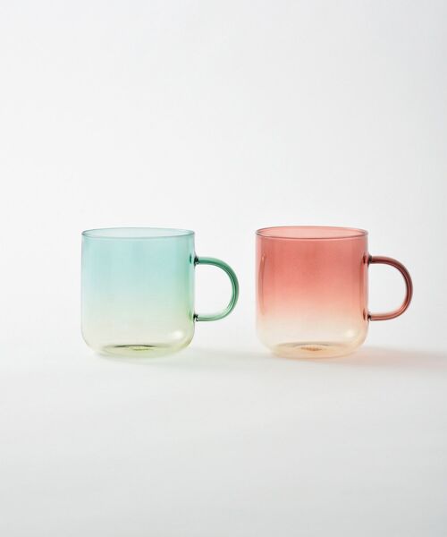 BRUNO(ブルーノ)の「BRUNO 耐熱ガラス skypattern mug ペア(グラス/マグカップ/タンブラー・レディース・パープル系その他/グリーン系その他・フリ-)」の18枚目の写真