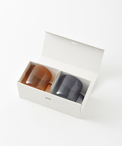 BRUNO(ブルーノ)の「BRUNO 耐熱ガラス skypattern mug ペア(グラス/マグカップ/タンブラー・レディース・パープル系その他/グリーン系その他・フリ-)」の17枚目の写真