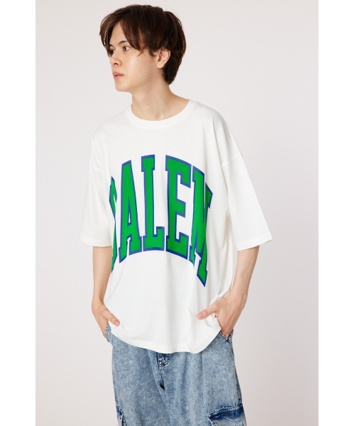RODEO CROWNS WIDE BOWL(ロデオクラウンズワイドボウル)の「LONG TALL Tシャツ(Tシャツ/カットソー・メンズ・グリーン/ブラック/ホワイト・LARGE/MEDIUM)」の1枚目の写真