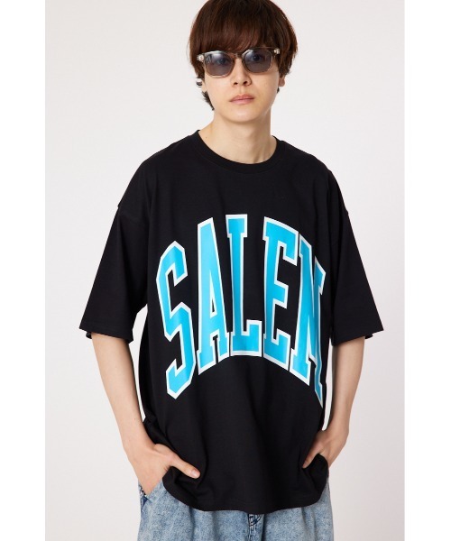 RODEO CROWNS WIDE BOWL(ロデオクラウンズワイドボウル)の「LONG TALL Tシャツ(Tシャツ/カットソー・メンズ・グリーン/ブラック/ホワイト・LARGE/MEDIUM)」の2枚目の写真