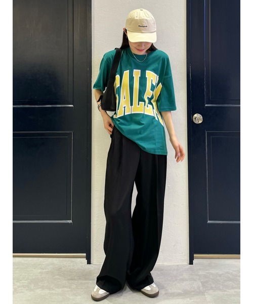 RODEO CROWNS WIDE BOWL(ロデオクラウンズワイドボウル)の「LONG TALL Tシャツ(Tシャツ/カットソー・メンズ・グリーン/ブラック/ホワイト・LARGE/MEDIUM)」の17枚目の写真