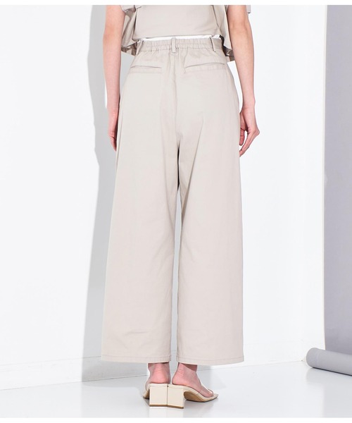 Settimissimo（セッティミッシモ）の「2タック ストレートパンツ（その他パンツ・レディース・ネイビー/ベージュ・FREE）」の17枚目の写真