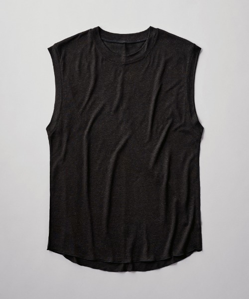 Tuche(トゥシェ)の「Tuche/トゥシェ 7DAYS LOOKS シアーノースリーブ(Tシャツ/カットソー・レディース・ブラック/ホワイト系その他・MEDIUM/LARGE)」の6枚目の写真