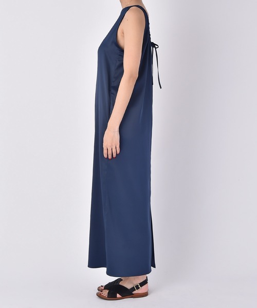 セール】バックオープンサテンワンピース（ワンピース）｜AKTE（アクテ  