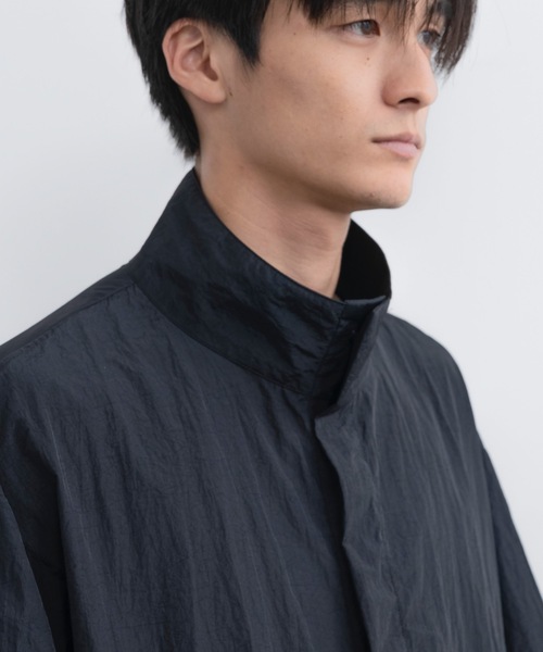SINSS（シンス）の「Loose fit nylon tech HS shirt / ルーズフィット