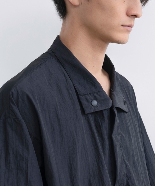 SINSS（シンス）の「Loose fit nylon tech HS shirt / ルーズフィット