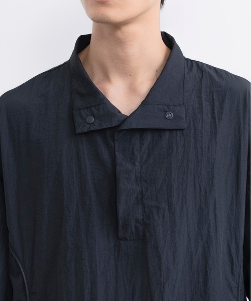 SINSS（シンス）の「Loose fit nylon tech HS shirt / ルーズフィット