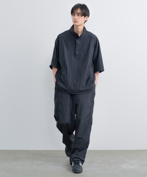 SINSS（シンス）の「Loose fit nylon tech HS shirt / ルーズフィット