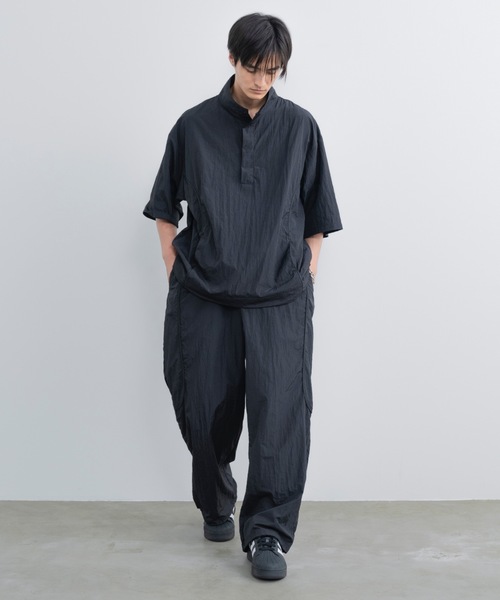 てる君愛用　SINSS ハーフスリーブメッシュニットシャツ Half sleeve mesh knit shirt / ハーフスリーブメッシュニット
