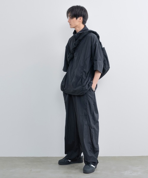 SINSS（シンス）の「Loose fit nylon tech HS shirt / ルーズフィット