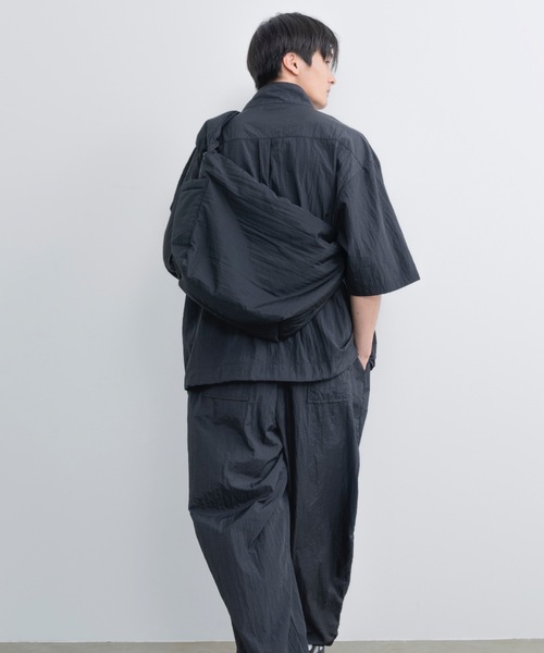 SINSS（シンス）の「Loose fit nylon tech HS shirt / ルーズフィット