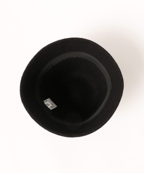 Ray BEAMS（レイビームス）の「ウール混 ハット（ハット・レディース・ブラック/ベージュ・ONE SIZE）」の4枚目の写真