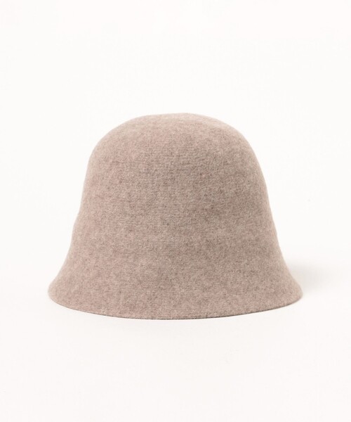 Ray BEAMS（レイビームス）の「ウール混 ハット（ハット・レディース・ブラック/ベージュ・ONE SIZE）」の5枚目の写真