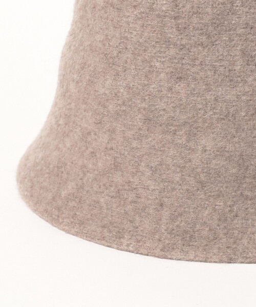 Ray BEAMS（レイビームス）の「ウール混 ハット（ハット・レディース・ブラック/ベージュ・ONE SIZE）」の6枚目の写真