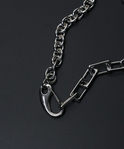 WEGO（ウィゴー）の「WEGO/ミックスチェーンネックレス（ネックレス・メンズ・その他1/その他2/その他3/その他4・FREE）」の6枚目の写真