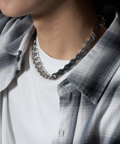 WEGO（ウィゴー）の「WEGO/ミックスチェーンネックレス（ネックレス・メンズ・その他1/その他2/その他3/その他4・FREE）」の21枚目の写真