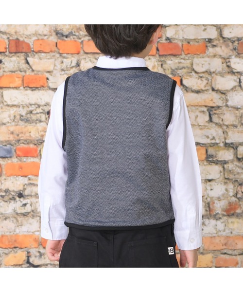 KP BOY（ケーピーボーイ）の「オックス無地ボタンダウン長袖シャツ(90～140)（シャツ/ブラウス・キッズ・ホワイト・90cm/100cm/110cm/120cm/130cm/140cm）」の5枚目の写真