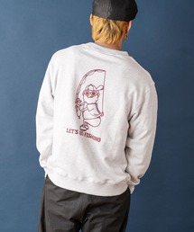 10.3oz LET'S GO FISHINGスウェットシャツ