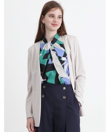 PINKY&DIANNE｜ピンキーアンドダイアンのノーカラージャケット